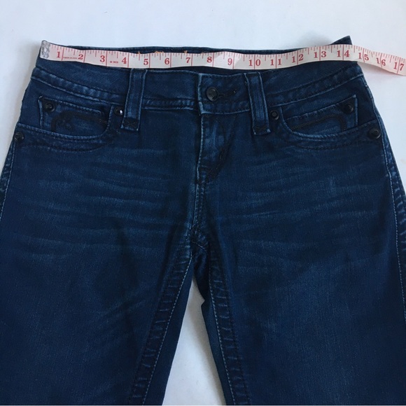 Rock Revival Evelyn Flap Pockets Skinny Jeans Size 27 - Picture 11 of 17